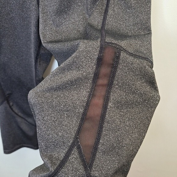 Dark Grey Activewear Mesh Leggings S/M - Picture 5 of 9